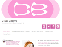 Tablet Screenshot of coupebizzarre.com